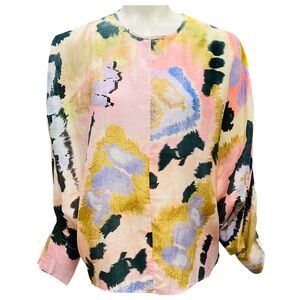 MARIA CHER SALMON BLUE PERGAMINO DAVY TOP